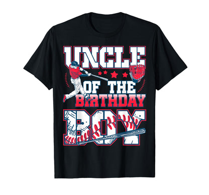 Baseball Birthday Party Stars Player T-Shirt - Custom Art Print for Adults - T-Shirt, Sweatshirt, Hoodie