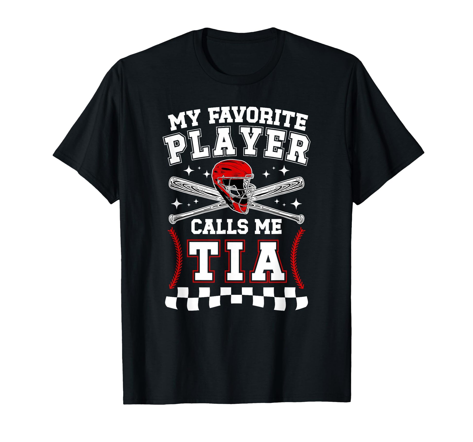 Proud Baseball Tia Baseball Player Tia T-Shirt - Minimalist Print Unisex - T-Shirt, Sweatshirt, Hoodie