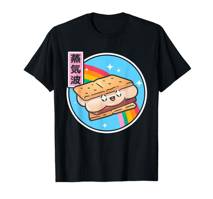Japanese Smore Kawaii Japan Rainbow T-Shirt - Trendy Graphic for Adults - T-Shirt, Sweatshirt, Hoodie