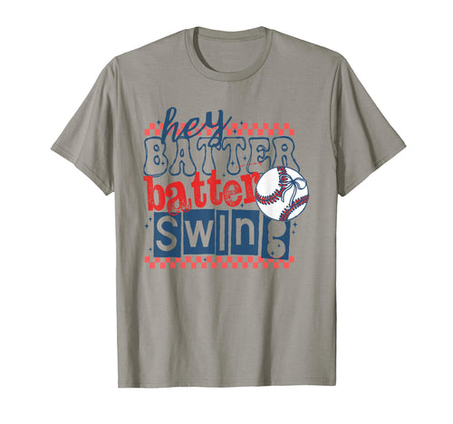 Hey Baseball Batter Batter Swing Funny T-Shirt - Trendy Graphic for Adults - T-Shirt, Sweatshirt, Hoodie