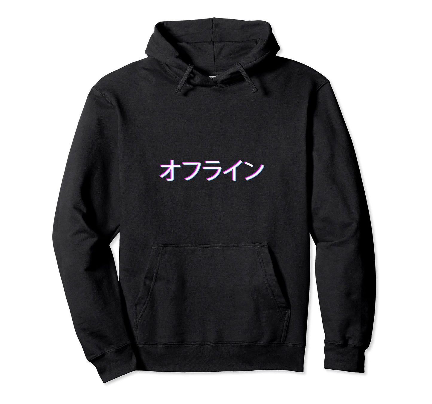 Offline Japanese Vaporwave Aesthetic Hoodie - Novelty Apparel Unisex - T-Shirt, Sweatshirt, Hoodie