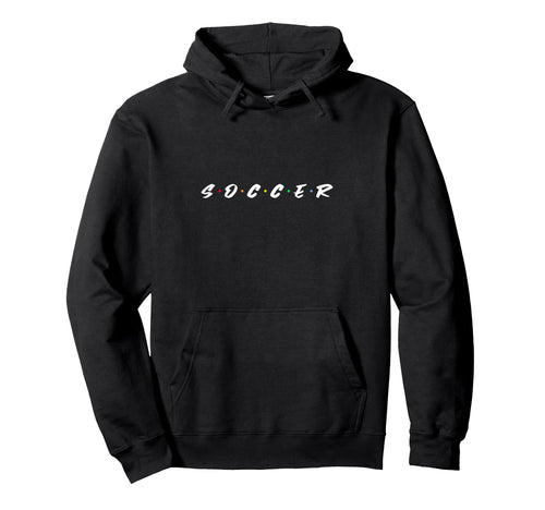 Rainbow Soccer Player Lettering Futbol Hoodie - Custom Art Print Unisex - T-Shirt, Sweatshirt, Hoodie