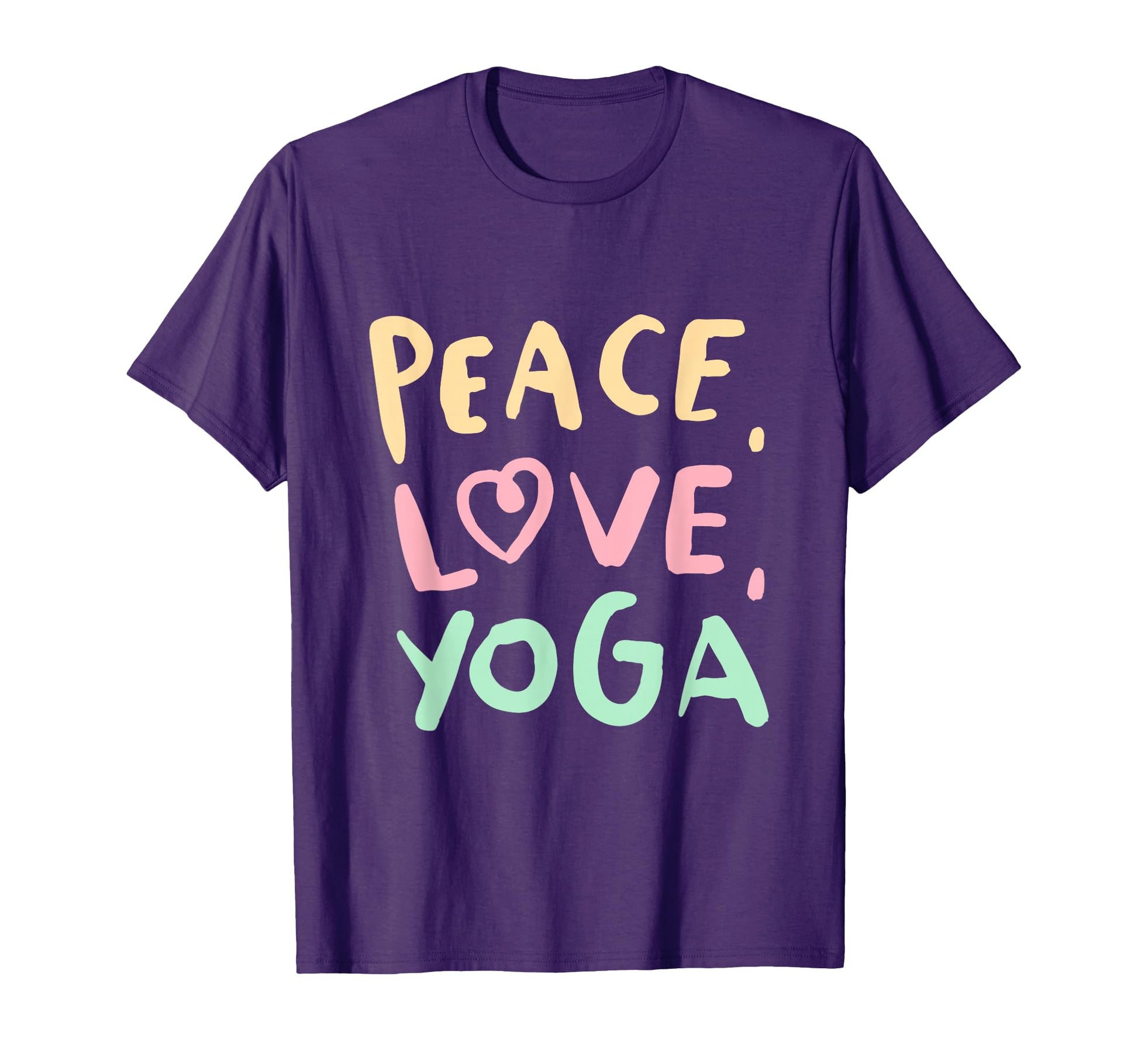 Peace Love Yoga Meditation Namaste Yogi T-Shirt - Unique Graphic Men Women - T-Shirt, Sweatshirt, Hoodie