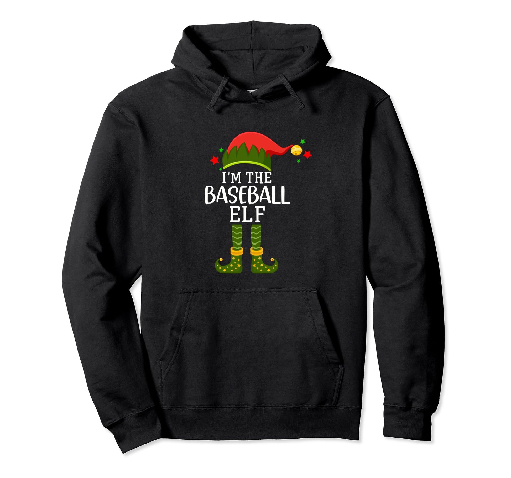 Im Baseball Elf Funny Group Hoodie - Casual Everyday Wear Men Women - T-Shirt, Sweatshirt, Hoodie