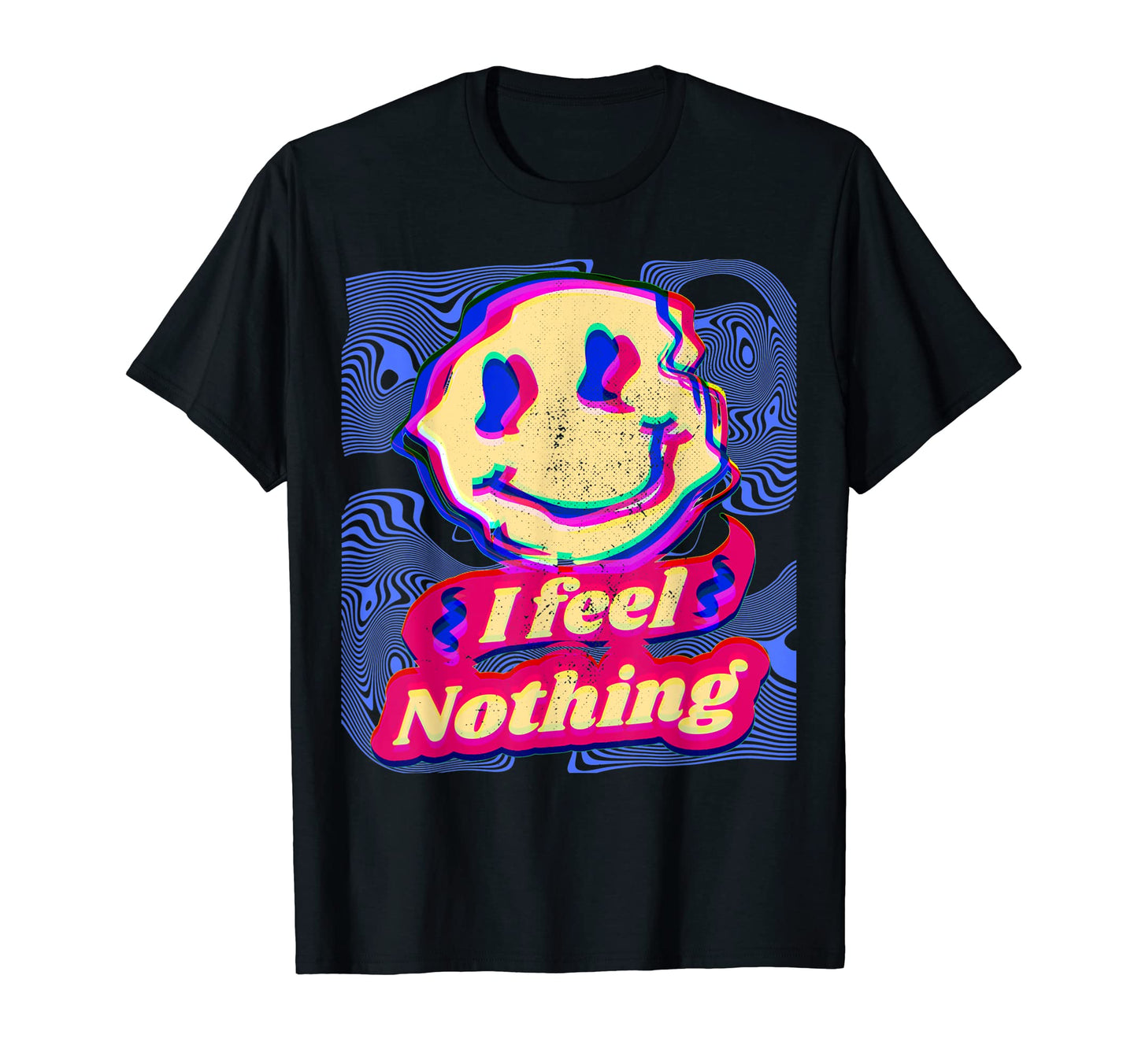 Melting I Feel Nothing Goth Kidcore 90S T-Shirt - Graphic Print Men Women - T-Shirt, Sweatshirt, Hoodie