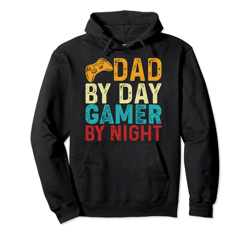 Dad Day Gamer Night Gifts Fathers Day Hoodie - Novelty Apparel for Adults - T-Shirt, Sweatshirt, Hoodie