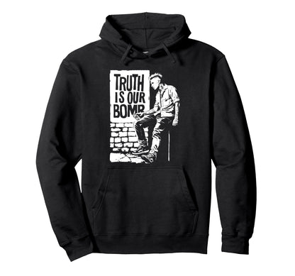 Punk Rock 90S Grunge Distressed Street Hoodie - Custom Art Print Men Women - T-Shirt, Sweatshirt, Hoodie