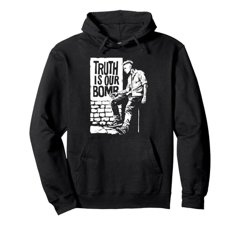 Punk Rock 90S Grunge Distressed Street Hoodie - Custom Art Print Men Women - T-Shirt, Sweatshirt, Hoodie