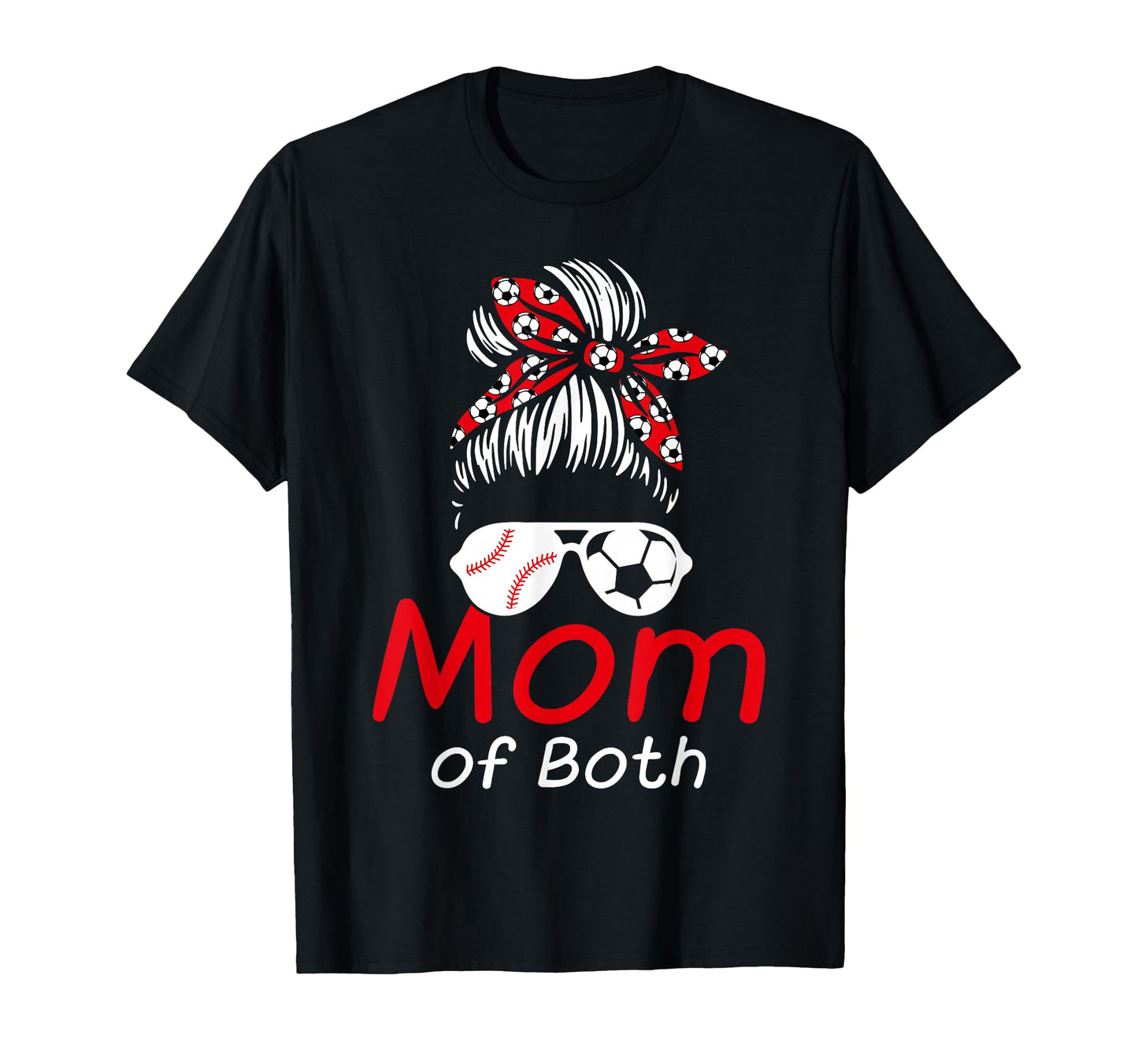 Soccer Mom Baseball Mom Sports Fan Mom T-Shirt - Minimalist Print Unisex - T-Shirt, Sweatshirt, Hoodie