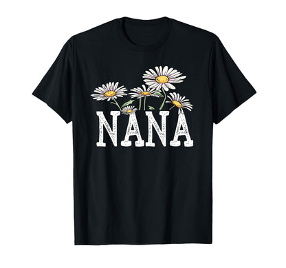 Nana Floral Chamomile Mothers Day Gifts T-Shirt - Graphic Print for Adults - T-Shirt, Sweatshirt, Hoodie