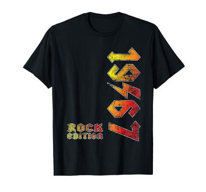 1967 Rock Music Lovers Gift T-Shirt - Casual Everyday Wear Unisex - T-Shirt, Sweatshirt, Hoodie