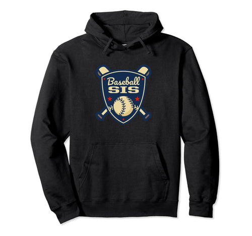 Baseball Sis Matching Family Baseball Hoodie - Unique Graphic Unisex - T-Shirt, Sweatshirt, Hoodie