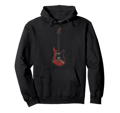 Electric Guitar Rock N Roll Rock Band Hoodie - Unique Graphic Men Women - T-Shirt, Sweatshirt, Hoodie