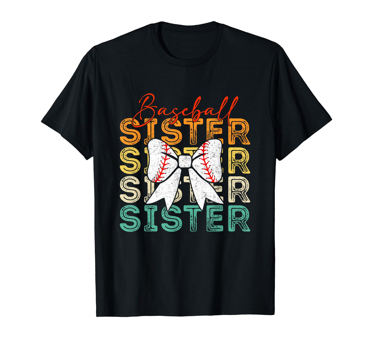 Baseball Sister Retrobaseball Life T-Shirt - Fun Novelty Design Unisex - T-Shirt, Sweatshirt, Hoodie
