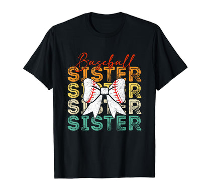 Baseball Sister Retrobaseball Life T-Shirt - Fun Novelty Design Unisex - T-Shirt, Sweatshirt, Hoodie