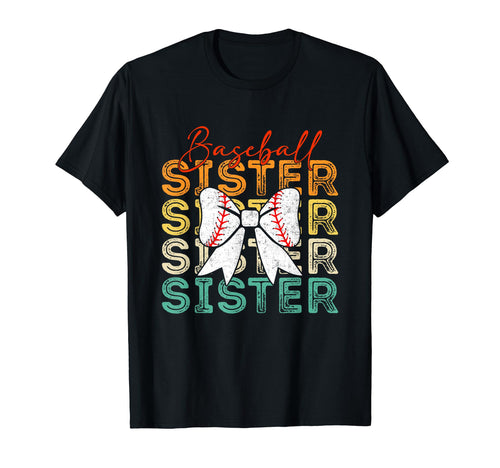 Baseball Sister Retrobaseball Life T-Shirt - Fun Novelty Design Unisex - T-Shirt, Sweatshirt, Hoodie
