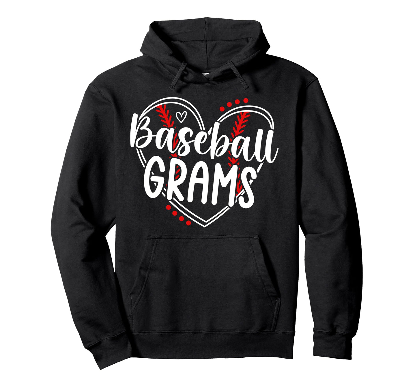 Baseball Grams Heart Grams Baseball Hoodie - Casual Everyday Wear Unisex - T-Shirt, Sweatshirt, Hoodie