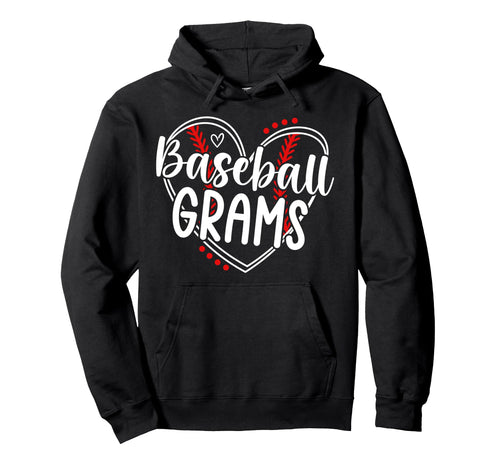 Baseball Grams Heart Grams Baseball Hoodie - Casual Everyday Wear Unisex - T-Shirt, Sweatshirt, Hoodie
