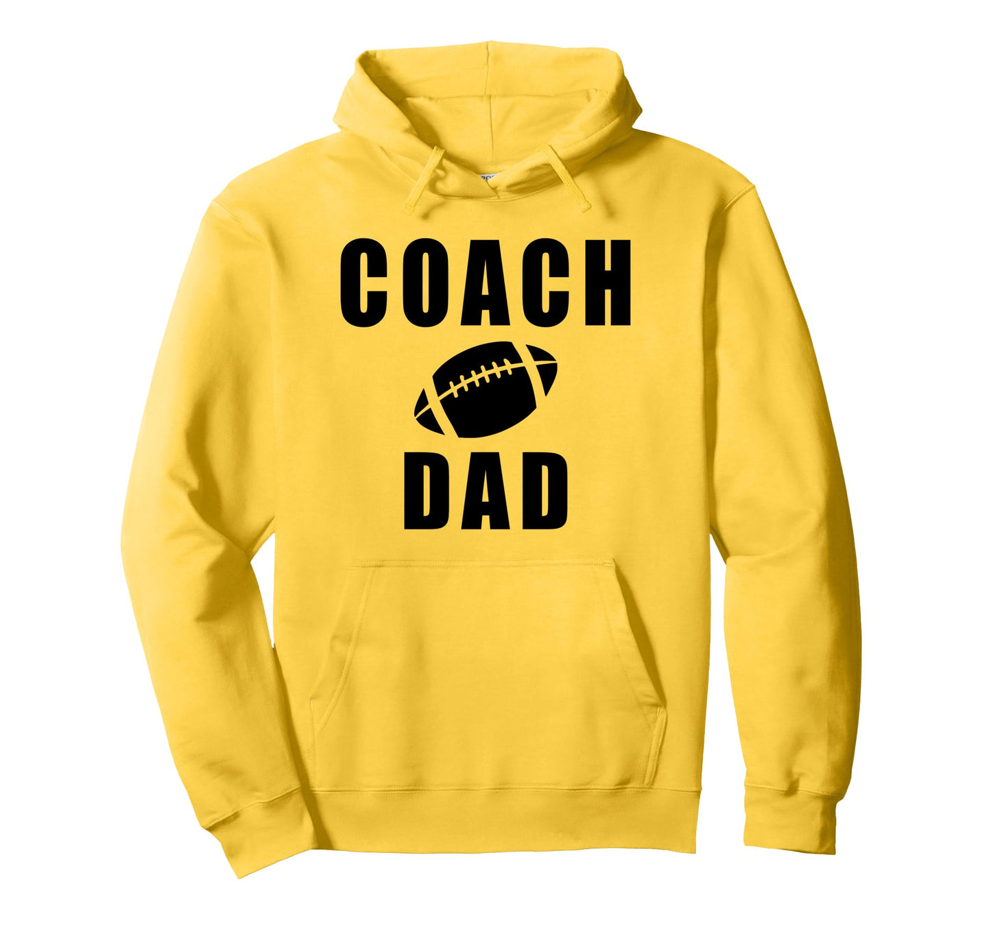 Coach Dad Game Day Football Fathers Hoodie - Aesthetic Graphic Men Women - T-Shirt, Sweatshirt, Hoodie