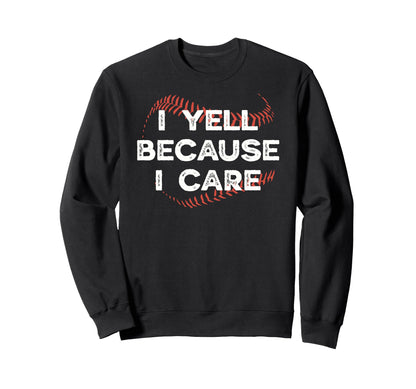 Funny Baseball Softball Coach Sweatshirt - Custom Art Print Men Women - T-Shirt, Sweatshirt, Hoodie