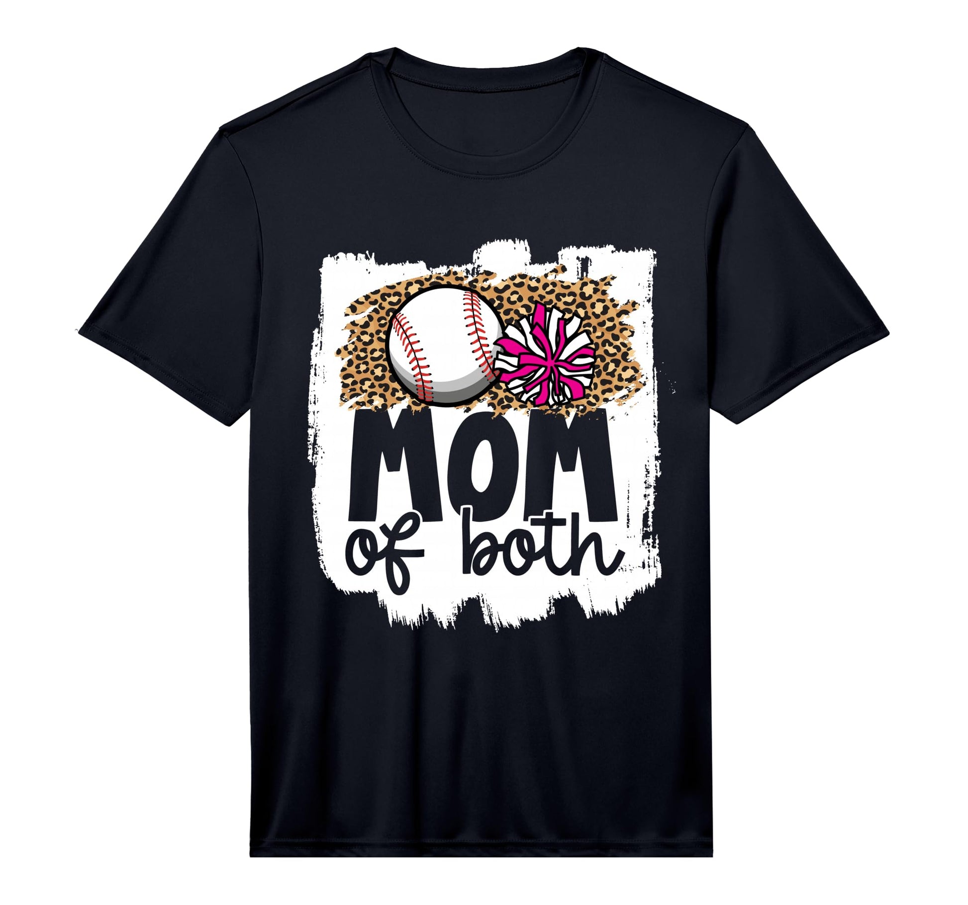 Mens Cheer Baseball Mom Both T-Shirt - Aesthetic Graphic Men Women - T-Shirt, Sweatshirt, Hoodie