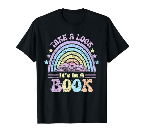 Take Its Book Reading Rainbow Book T-Shirt - Custom Art Print for Adults - T-Shirt, Sweatshirt, Hoodie