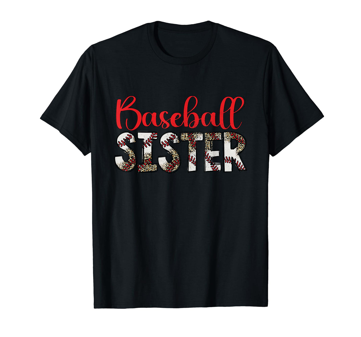 Baseball Sister Funny Sporty T-Shirt - Minimalist Print Unisex - T-Shirt, Sweatshirt, Hoodie