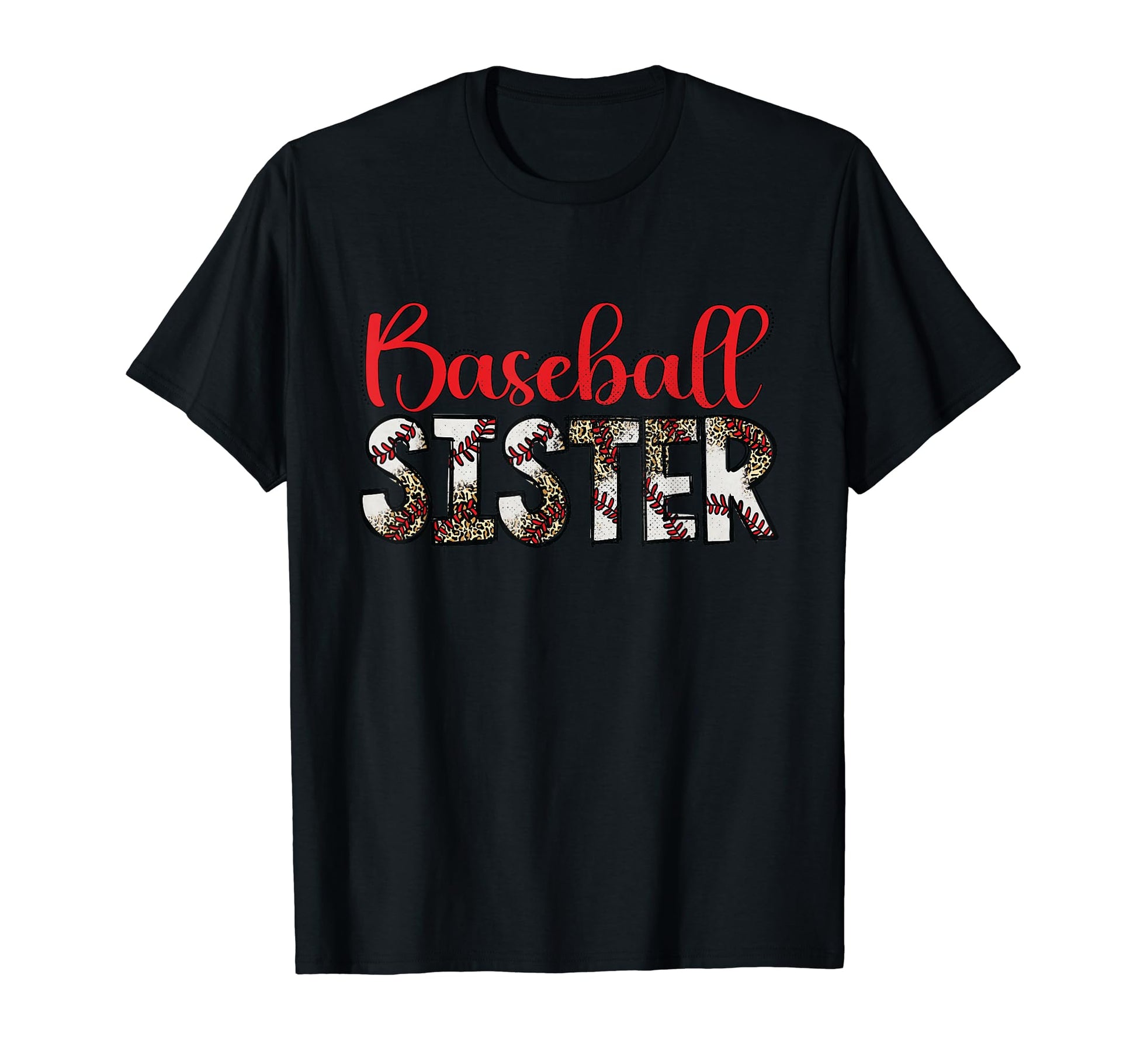 Baseball Sister Funny Sporty T-Shirt - Minimalist Print Unisex - T-Shirt, Sweatshirt, Hoodie