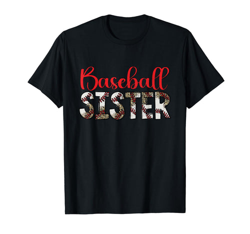 Baseball Sister Funny Sporty T-Shirt - Minimalist Print Unisex - T-Shirt, Sweatshirt, Hoodie