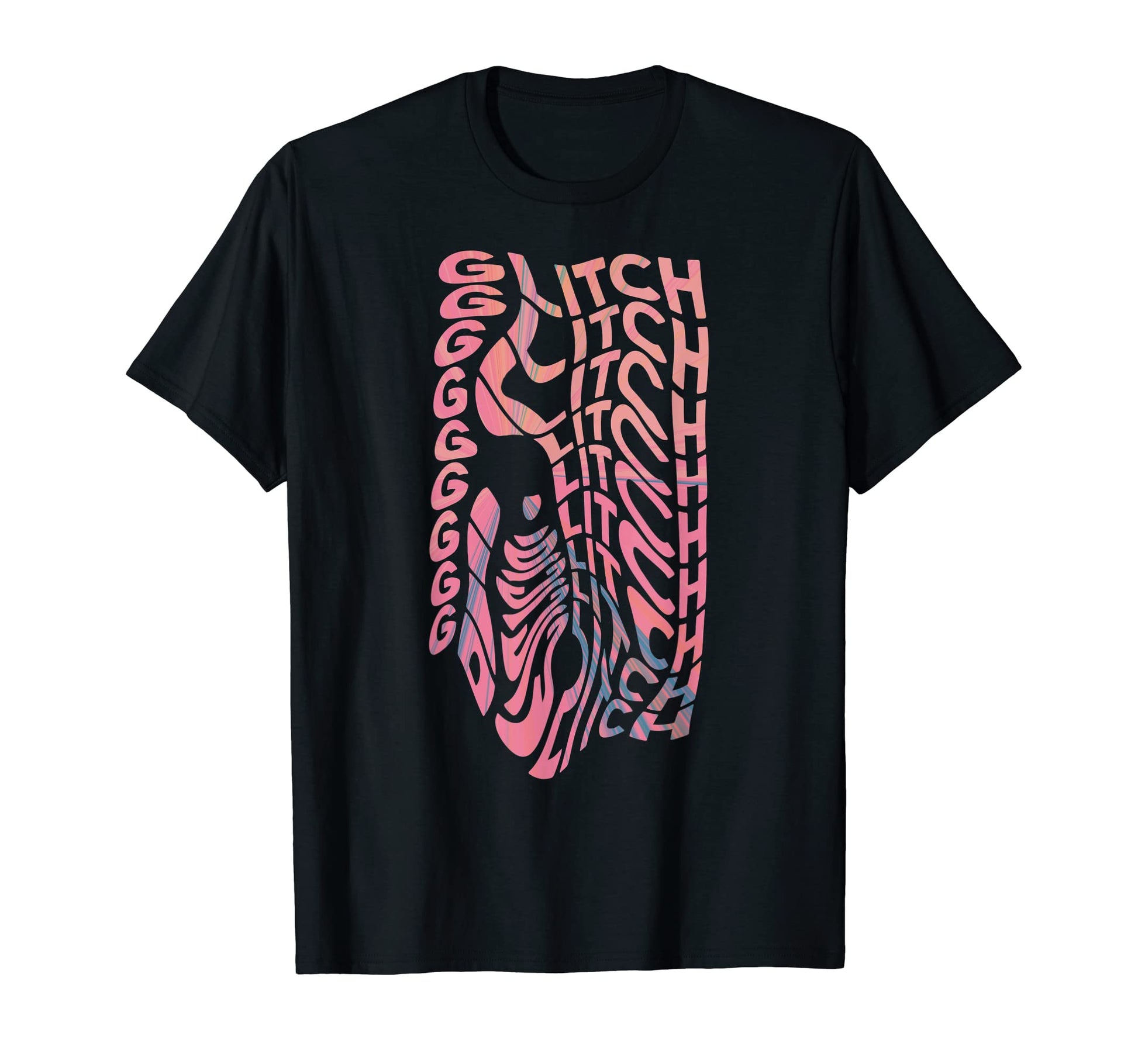 Trippy Streetwear Vaporwave Glitch Art T-Shirt - Minimalist Print Unisex - T-Shirt, Sweatshirt, Hoodie