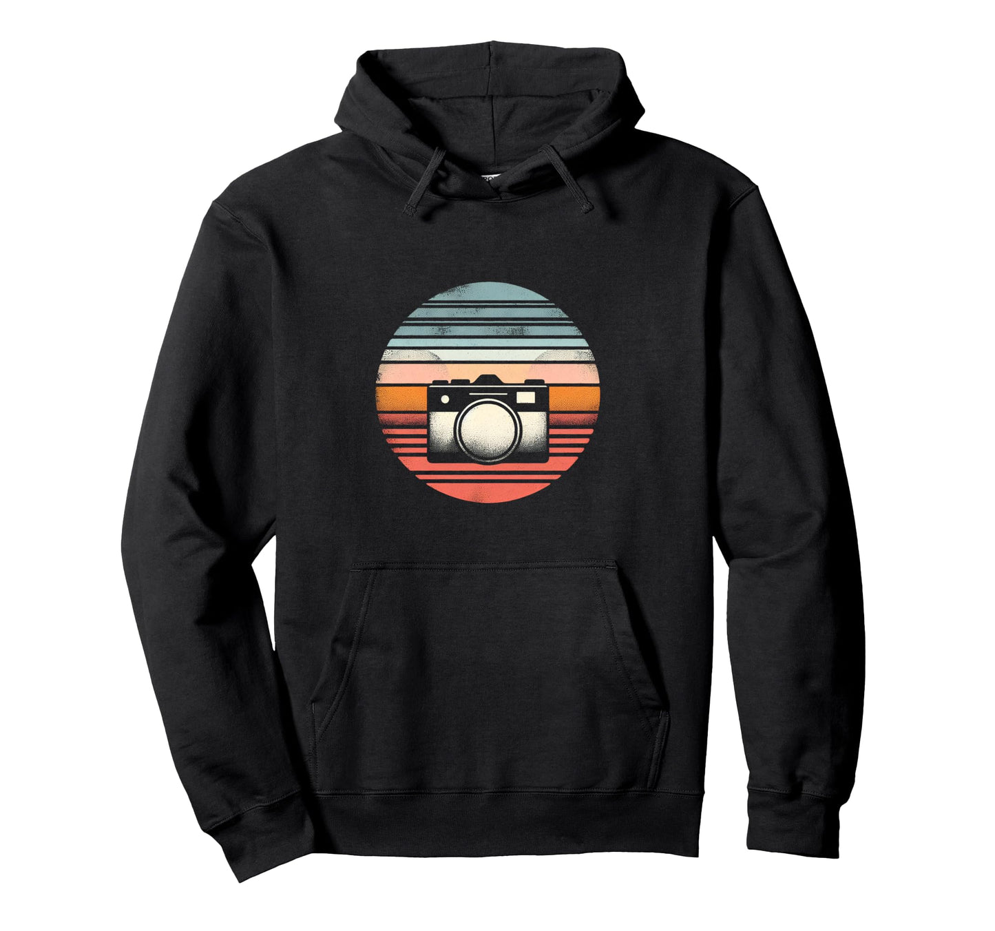 Camera Sunset Hoodie - Aesthetic Graphic Men Women - T-Shirt, Sweatshirt, Hoodie