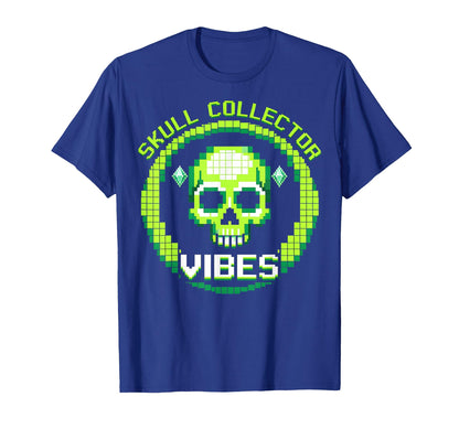Skull Collector Vibes Dark Gothic T-Shirt - Novelty Apparel Men Women - T-Shirt, Sweatshirt, Hoodie