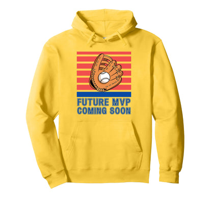 Baseball Announcement Pregnancy Hoodie - Aesthetic Graphic Unisex - T-Shirt, Sweatshirt, Hoodie