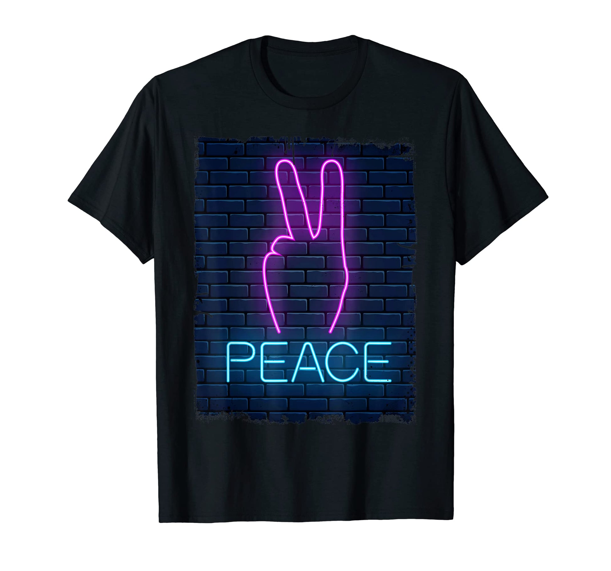 Peace Sign Hand Peace Sign Decor Sweatshirt - Custom Art Print Men Women - T-Shirt, Sweatshirt, Hoodie