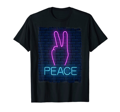 Peace Sign Hand Peace Sign Decor Sweatshirt - Custom Art Print Men Women - T-Shirt, Sweatshirt, Hoodie