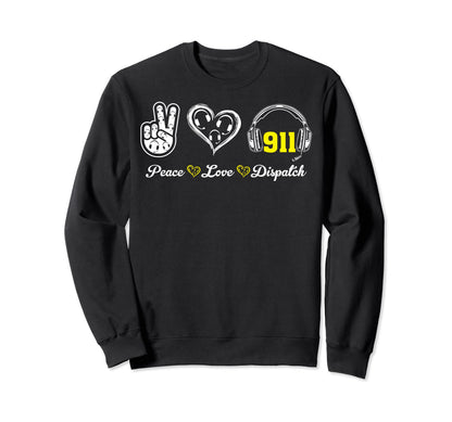 Bd 911 Emergency Dispatcher 1St Sweatshirt - Graphic Print for Adults - T-Shirt, Sweatshirt, Hoodie