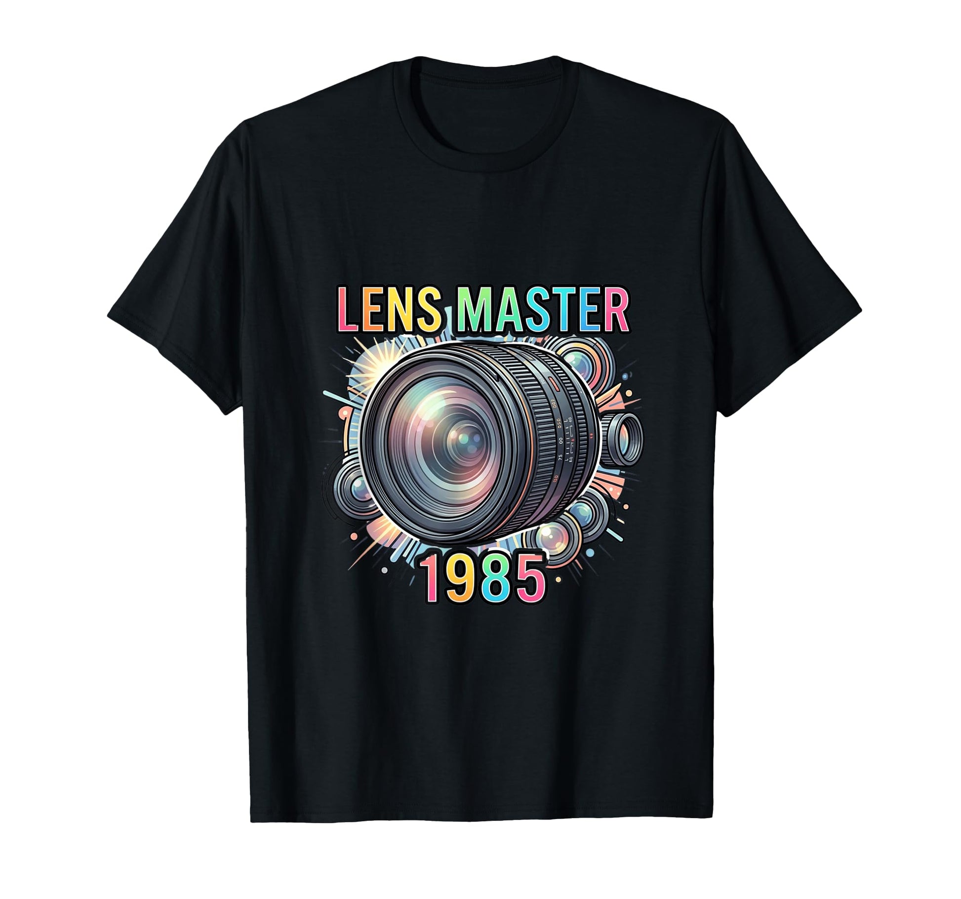Photographer Camera Lens Enthusiast T-Shirt - Streetwear Style Men Women - T-Shirt, Sweatshirt, Hoodie