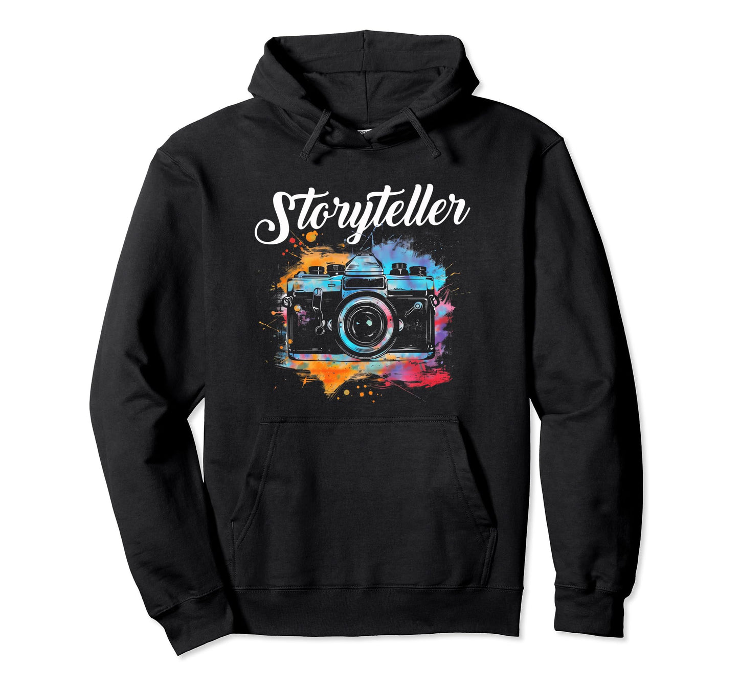 Photographer Storyteller Camera Photography Hoodie - Trendy Graphic Unisex - T-Shirt, Sweatshirt, Hoodie