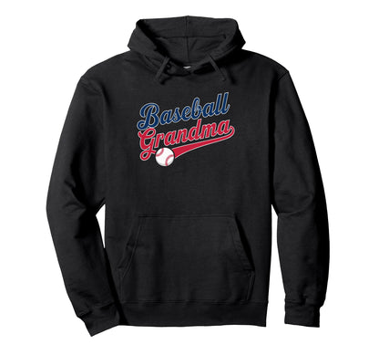 Baseball Grandma Hoodie - Streetwear Style Unisex - T-Shirt, Sweatshirt, Hoodie