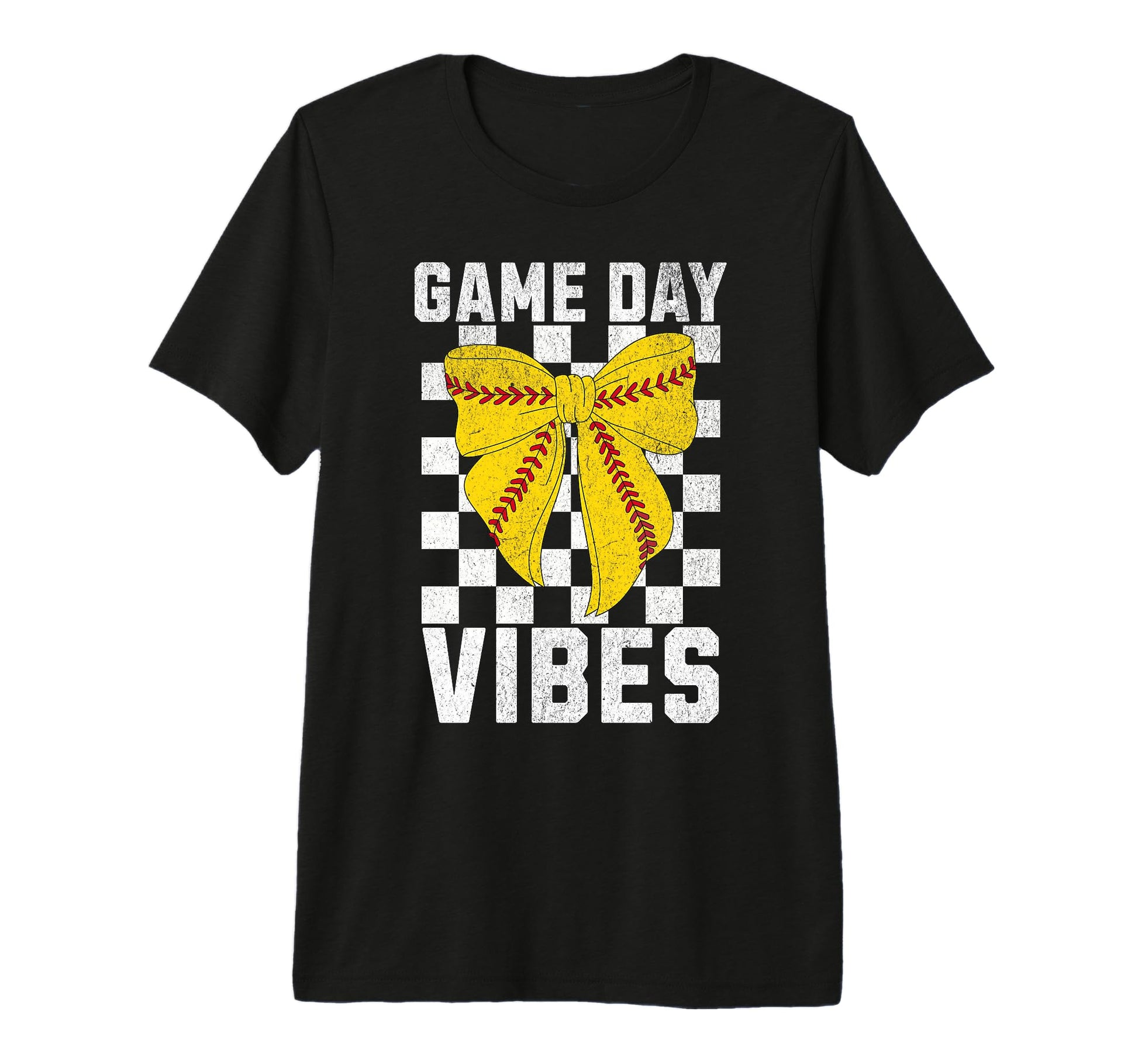 Game Day Vibes Coquette Bow Softball T-Shirt - Novelty Apparel Men Women - T-Shirt, Sweatshirt, Hoodie