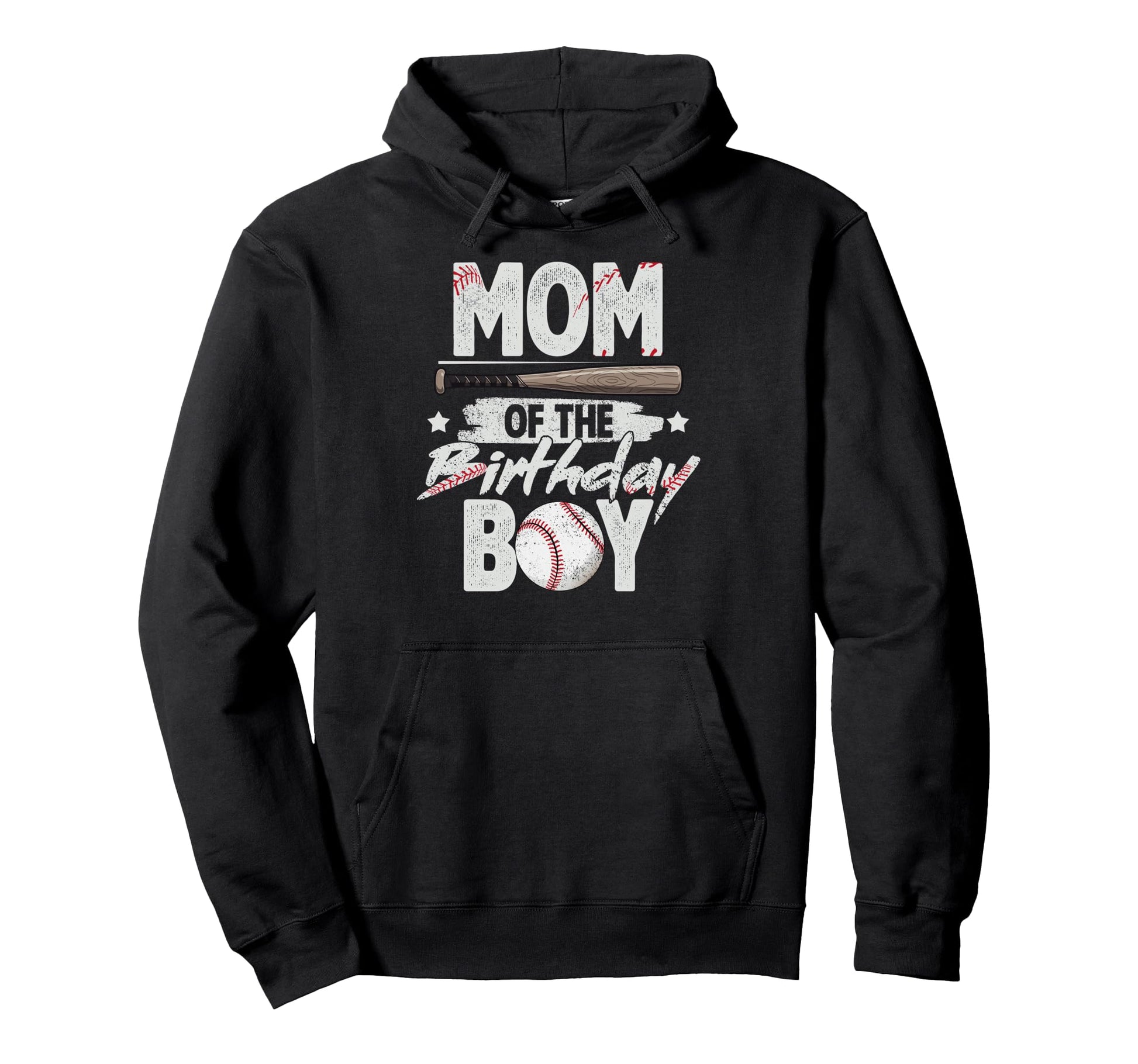 Mom Birthday Matching Baseball Birthday Hoodie - Minimalist Print Men Women - T-Shirt, Sweatshirt, Hoodie