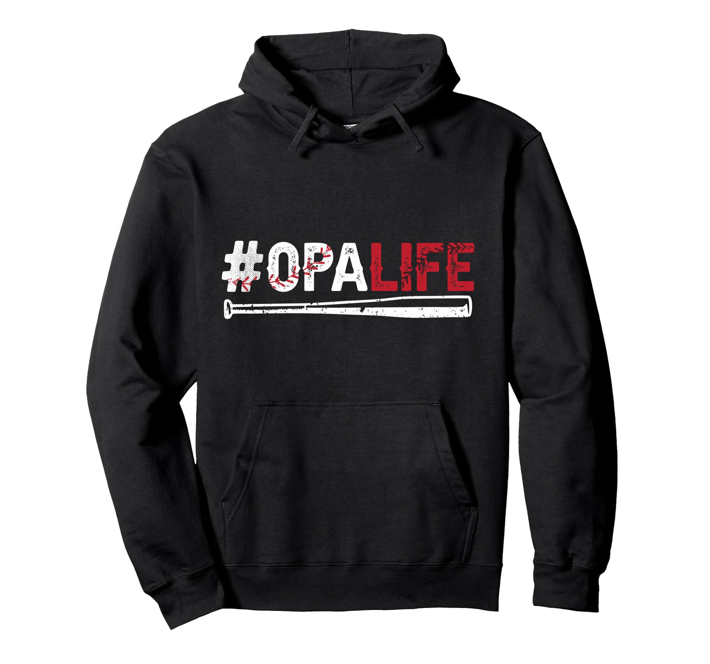 Opa Life Baseball Opa Grandpa Opa Hoodie - Aesthetic Graphic Men Women - T-Shirt, Sweatshirt, Hoodie