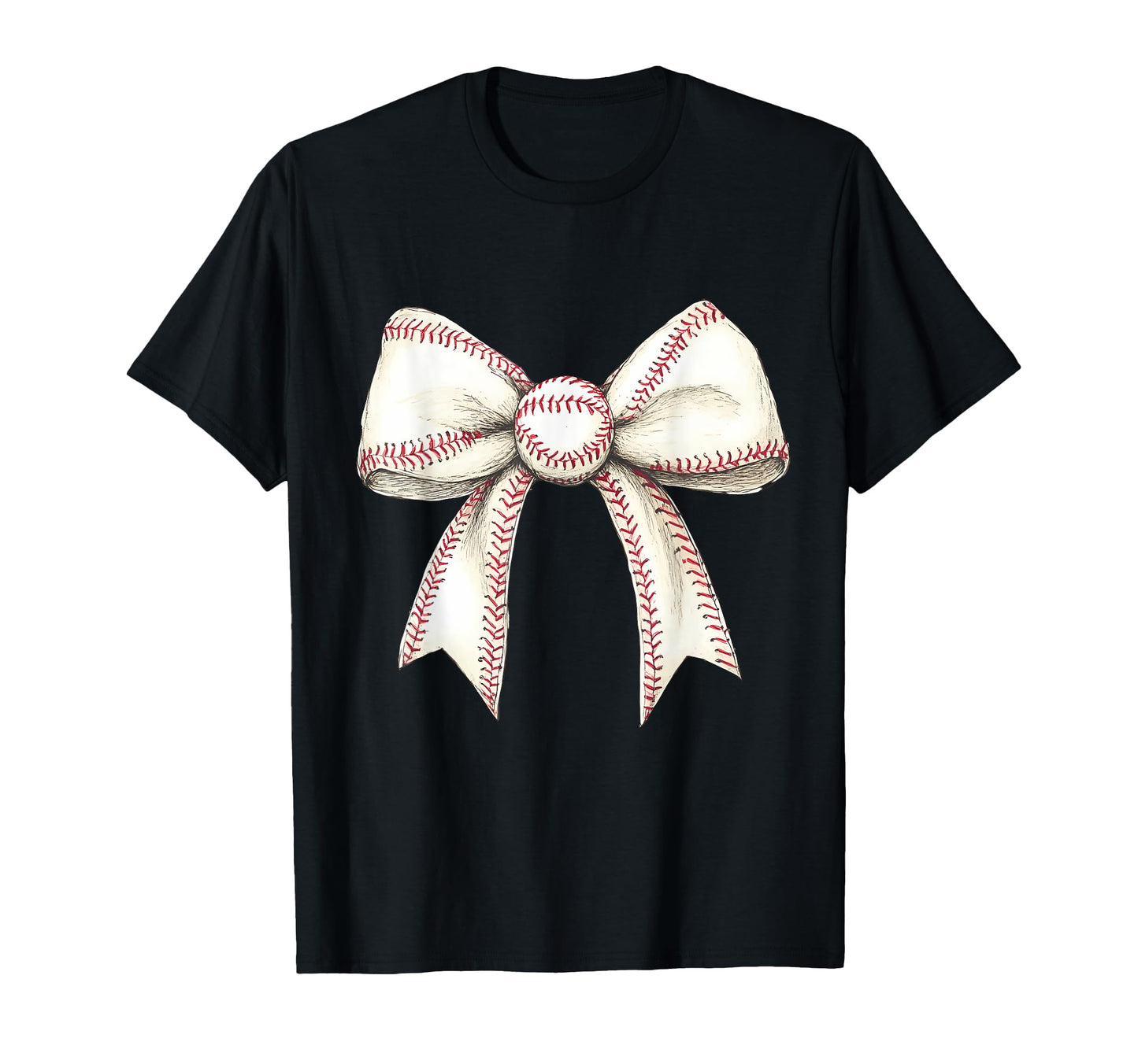 Baseball Coquette Bow Baseball Mom T-Shirt - Trendy Graphic Unisex - T-Shirt, Sweatshirt, Hoodie