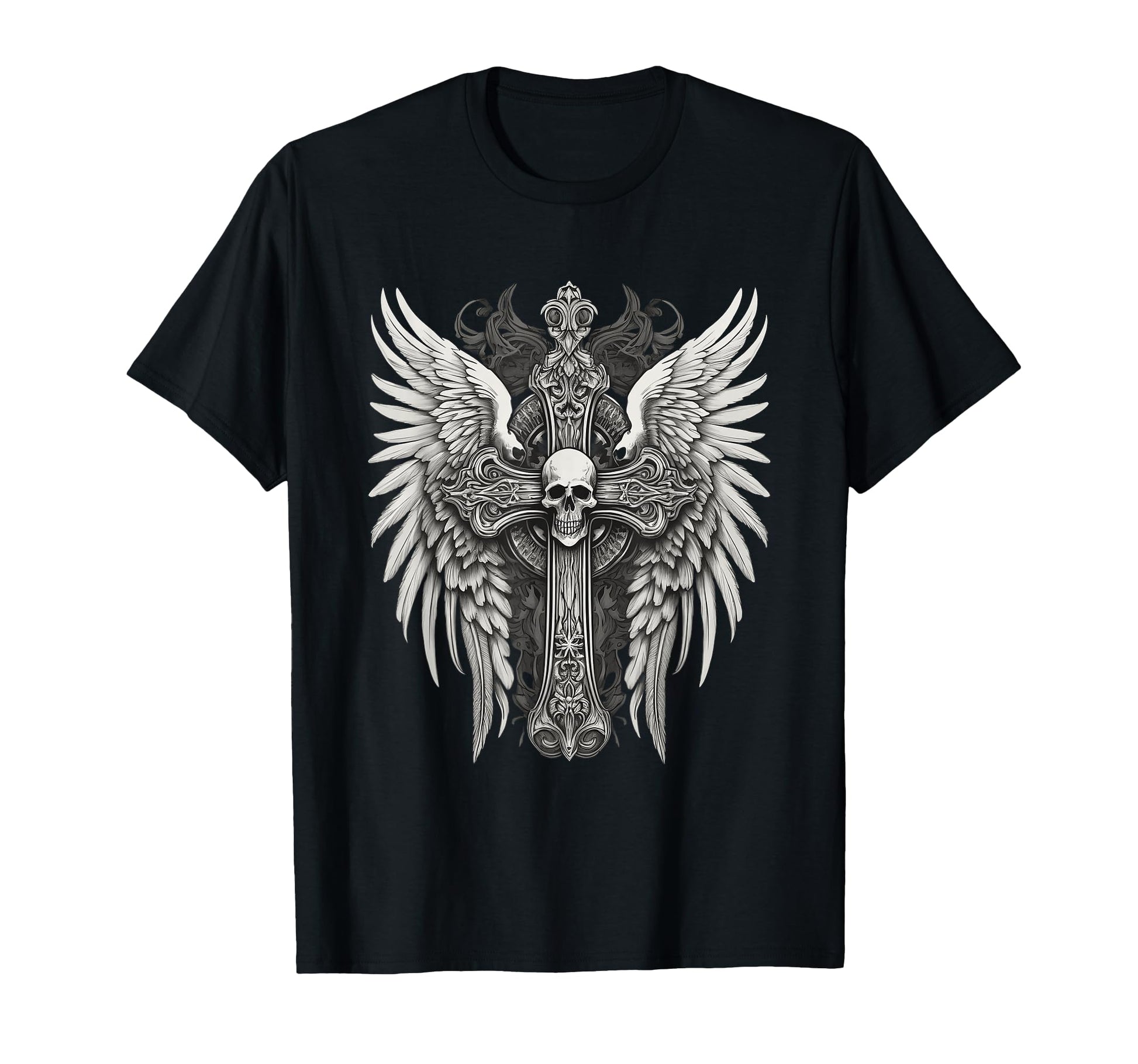 Y2K Grunge Aesthetic Gothic Art T-Shirt - Custom Art Print for Adults - T-Shirt, Sweatshirt, Hoodie