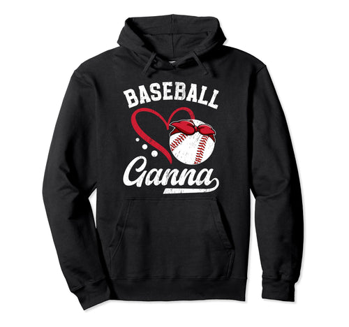 Baseball Ganna Grandma Ganna Baseball Hoodie - Minimalist Print Men Women - T-Shirt, Sweatshirt, Hoodie