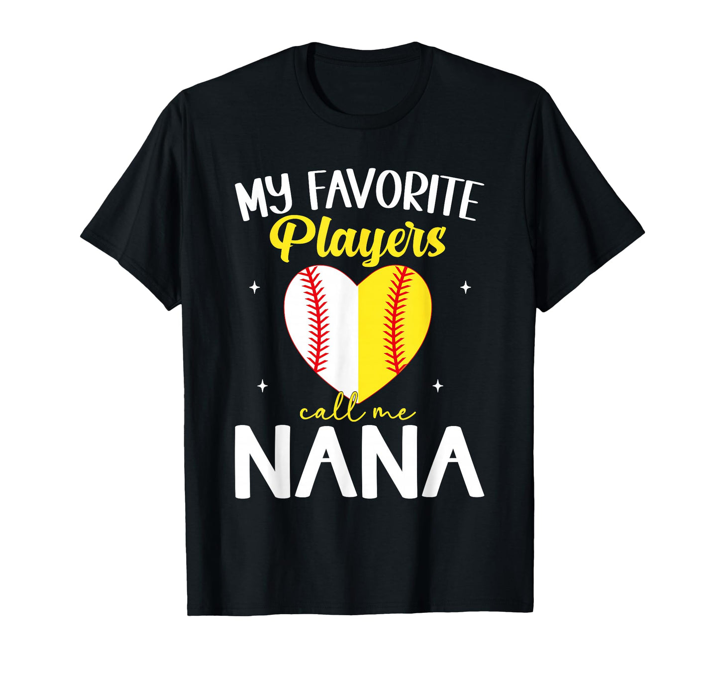 Funny My Favorite Baseball Softball T-Shirt - Custom Art Print Unisex - T-Shirt, Sweatshirt, Hoodie