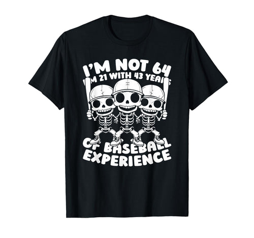 64Th Birthday Baseball Team Sport T-Shirt - Streetwear Style Men Women - T-Shirt, Sweatshirt, Hoodie
