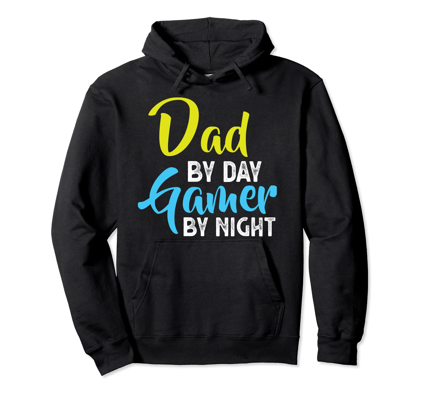 Dad Day Gamer Night Funny Gaming Daddy Hoodie - Fun Novelty Design Unisex - T-Shirt, Sweatshirt, Hoodie
