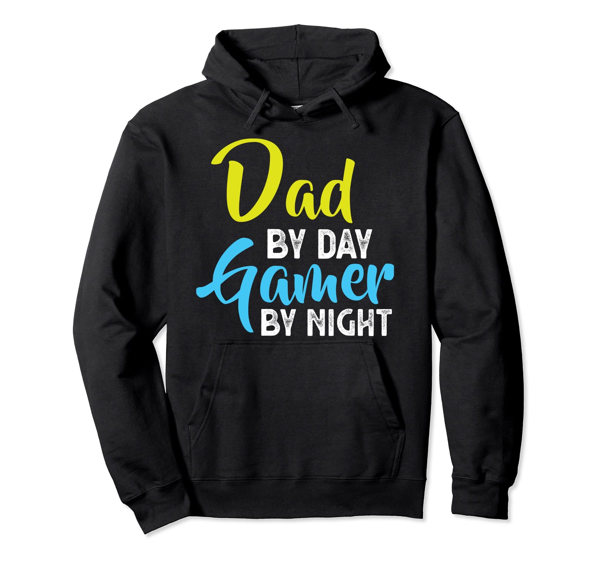 Dad Day Gamer Night Funny Gaming Daddy Hoodie - Fun Novelty Design Unisex - T-Shirt, Sweatshirt, Hoodie