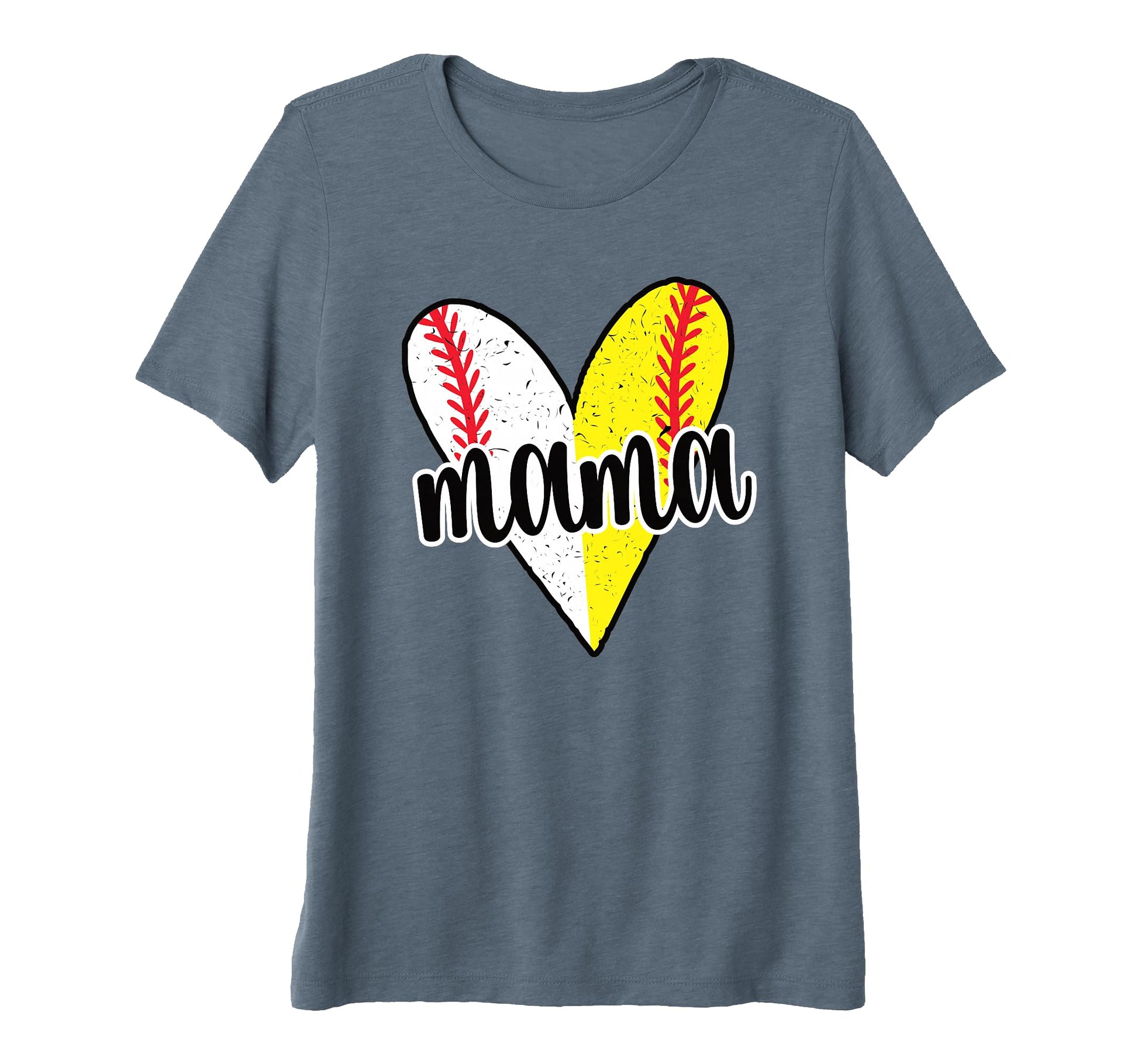 Womens Baller Mama Proud Softball T-Shirt - Casual Everyday Wear Men Women - T-Shirt, Sweatshirt, Hoodie